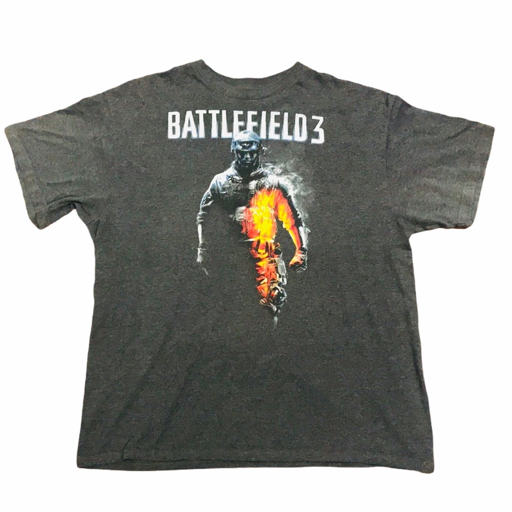 Battlefield 3 Xbox PS3 Video Game Men’s Shirt DICE